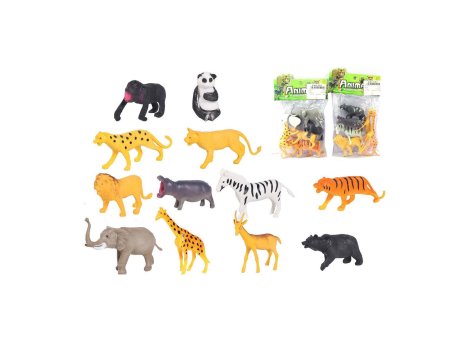 Denis Figure divljih životinja džungle 6 kom/set, 2s