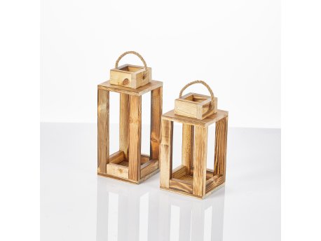 WALLXPERT Svećnjak Double Lantern