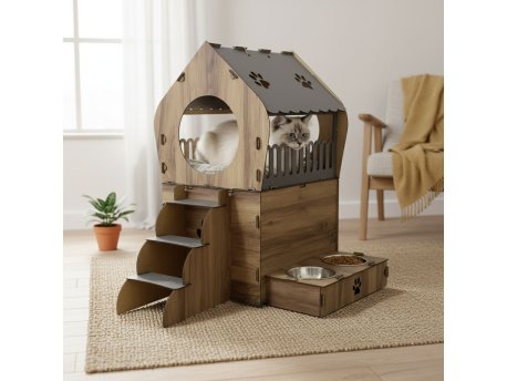 Paws & Whiskers Kućica za mačke Nessa