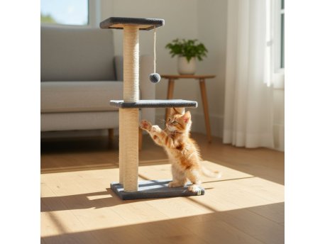 Paws & Whiskers Grebalica za mačke Tina 1 Anthracite