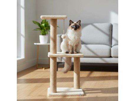 Paws & Whiskers Grebalica za mačke Tina 1 Beige