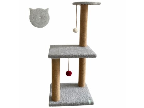 Paws & Whiskers Grebalica za mačke Tina 2 Grey