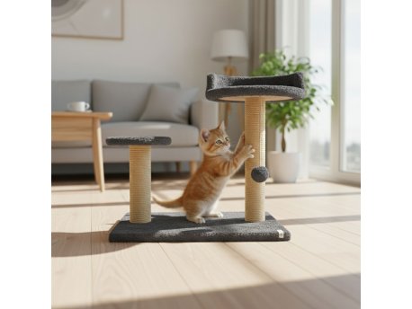 Paws & Whiskers Grebalica za mačke Tiana Anthracite