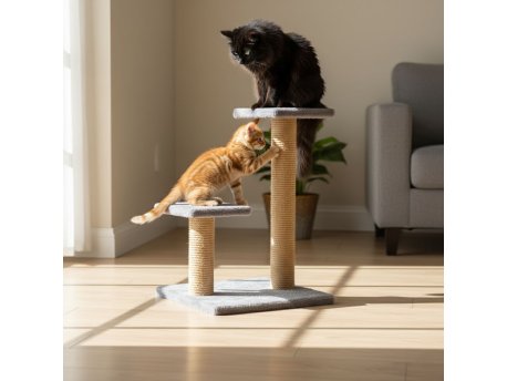 Paws & Whiskers Grebalica za mačke Luzi Grey