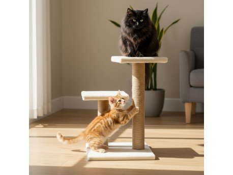 Paws & Whiskers Grebalica za mačke Luzi White