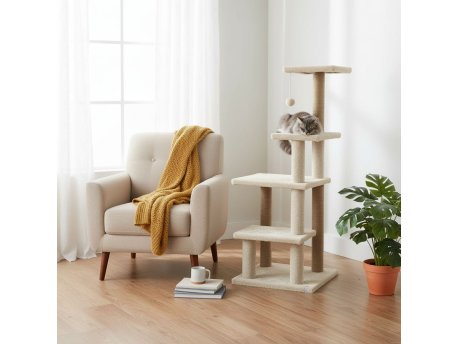 Paws & Whiskers Grebalica za mačke Alessi Beige