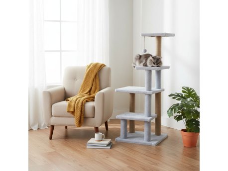 Paws & Whiskers Grebalica za mačke Alessi Grey