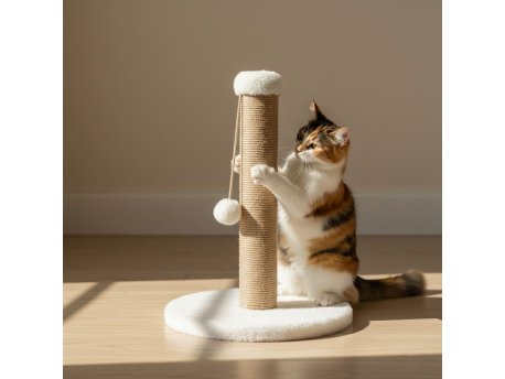 Paws & Whiskers Grebalica za mačke Coris White