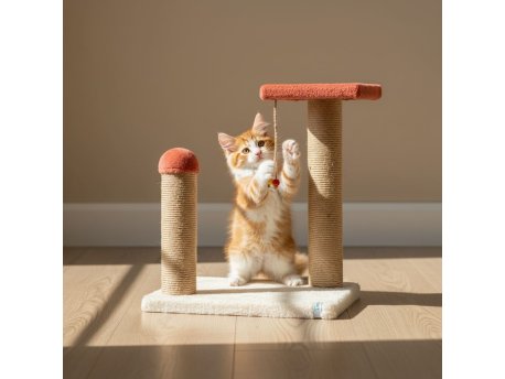 Paws & Whiskers Grebalica za mačke Else Coral