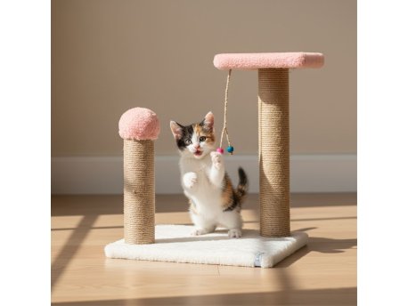 Paws & Whiskers Grebalica za mačke Else Pink