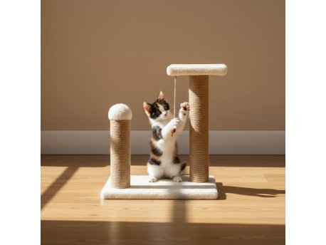 Paws & Whiskers Grebalica za mačke Else White