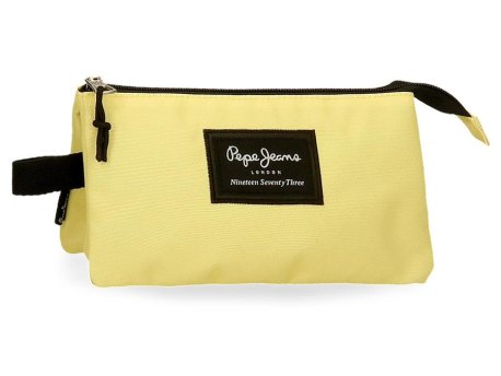 Pepe Jeans NORA prazna pernica sa 3 pregrade