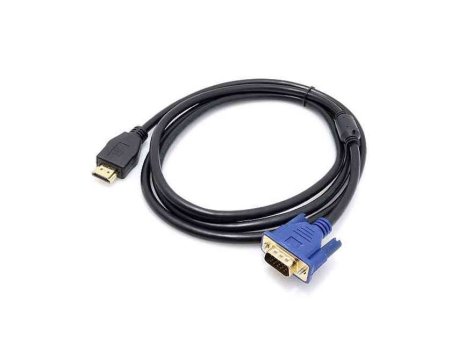 E-GREEN Kabl - Konvertor HDMI (M) - VGA D-sub M/M 1.8m crni