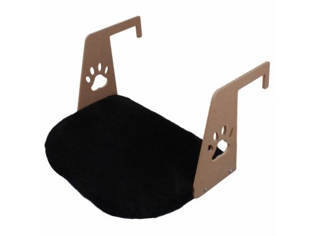 Paws & Whiskers Krevet za mačke Riana Black