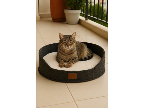 Paws & Whiskers Krevet za ljubimce Robin Grey