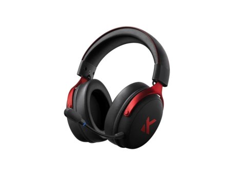 MCHOSE V9 Pro Crno crvene Bežične gaming slušalice