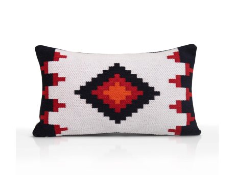 WALLXPERT Dekorativni jastuk Rustic v2 White