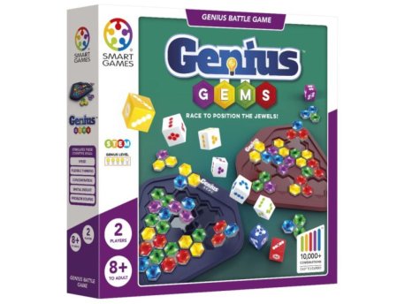 SMART GAMES SMART PUZZLE SMART GAMES GENIUS GEMS