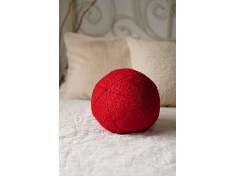 WALLXPERT Dekorativni jastuk Teddy Top 25 Red