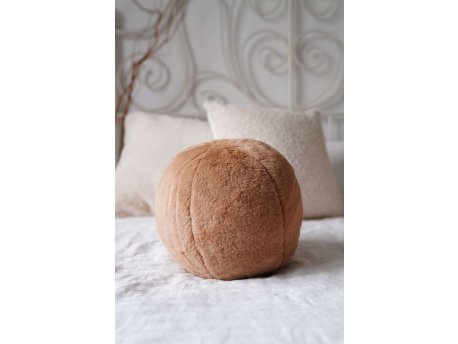 WALLXPERT Dekorativni jastuk Pelus Top Light Brown