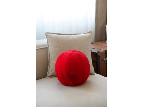 WALLXPERT Dekorativni jastuk Pelus Top Red