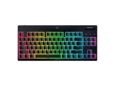 RAZER BlackWidow V4 Low-profile Tenkeyless HyperSpeed - Wireless MechanicalGaming Keyboard (Green Switch)