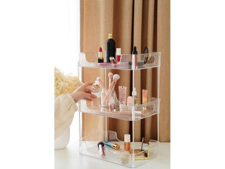 WALLXPERT Organizer za šminku 9024 Transparent
