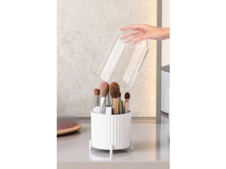 WALLXPERT Organizer za šminku Zebra White