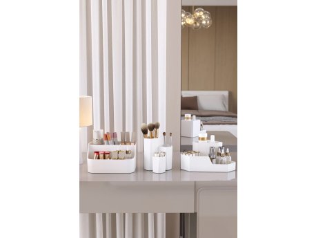 WALLXPERT Set organizera za šminku Ppy White