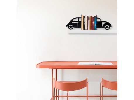 WALLXPERT Graničnik za knjige Kitap tutucu 19 Black