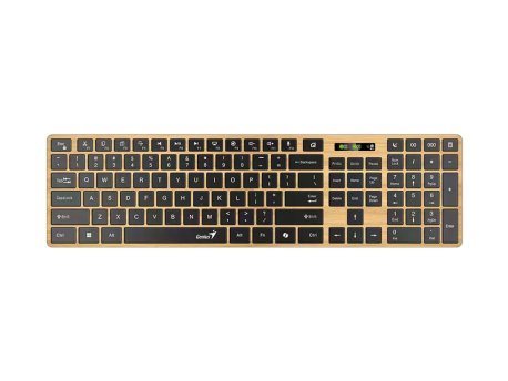 GENIUS SlimStar 7250BT, AI, Pine Wood YU wireless tastatura