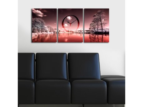 WALLXPERT Zidni sat 3P3040CS 85