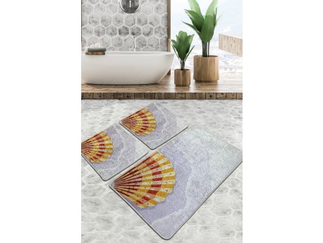 L`ESSENTIEL MAISON Set 3 prostirke za kupatilo Concha Djt