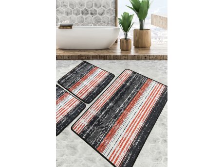 L`ESSENTIEL MAISON Set 3 prostirke za kupatilo Flang