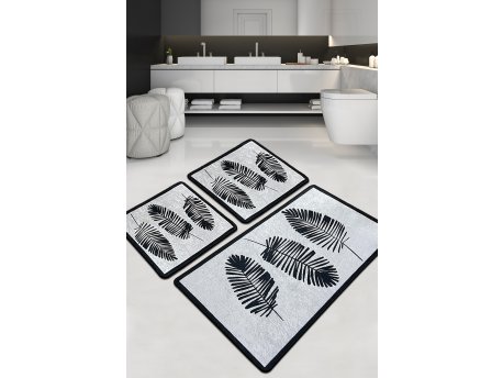 L`ESSENTIEL MAISON Set 3 prostirke za kupatilo Hoja Djt