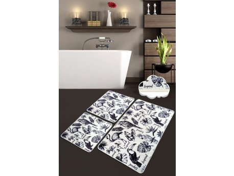 L`ESSENTIEL MAISON Set 3 prostirke za kupatilo Lorı