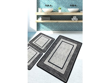 L`ESSENTIEL MAISON Set 3 prostirke za kupatilo Patra