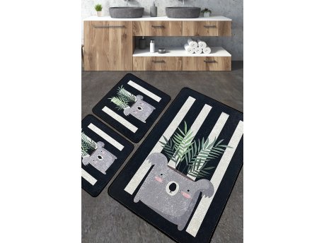 L`ESSENTIEL MAISON Set 3 prostirke za kupatilo Rovio