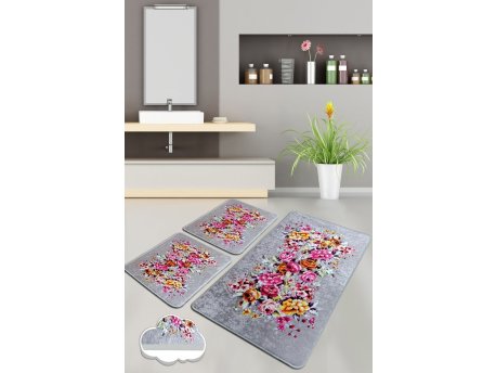 L`ESSENTIEL MAISON Set 3 prostirke za kupatilo Soıl