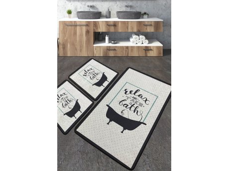 L`ESSENTIEL MAISON Set 3 prostirke za kupatilo Take A Bath