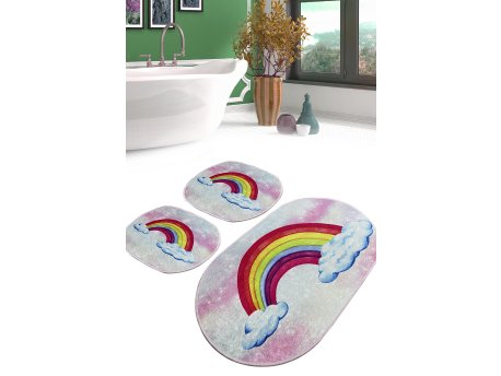 L`ESSENTIEL MAISON Set 3 prostirke za kupatilo Leno Djt