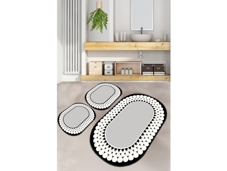 L`ESSENTIEL MAISON Set 3 prostirke za kupatilo Balloch