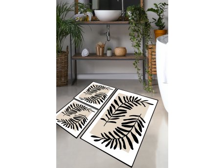 L`ESSENTIEL MAISON Set 3 prostirke za kupatilo Casting