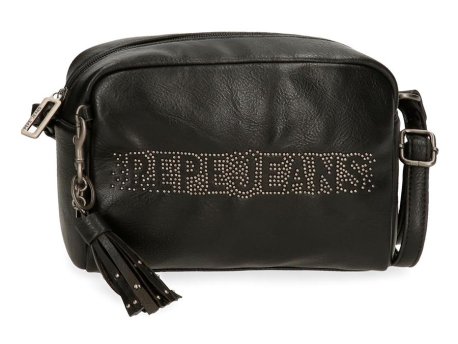 Pepe Jeans Ženska torbica 21cm Bera black