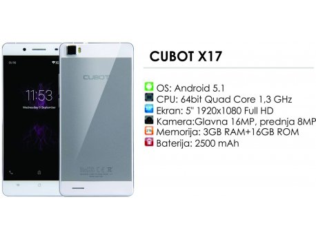CUBOT X17