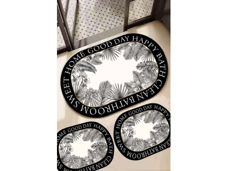 L`ESSENTIEL MAISON Set 3 prostirke za kupatilo Carriera