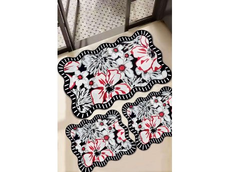 L`ESSENTIEL MAISON Set 3 prostirke za kupatilo Grocen