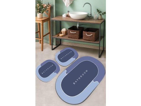 L`ESSENTIEL MAISON Set 3 prostirke za kupatilo Skylife