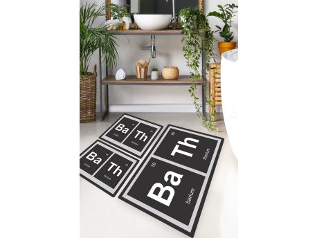 L`ESSENTIEL MAISON Set 3 prostirke za kupatilo Barium