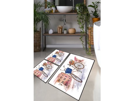 L`ESSENTIEL MAISON Set 3 prostirke za kupatilo Dance Street